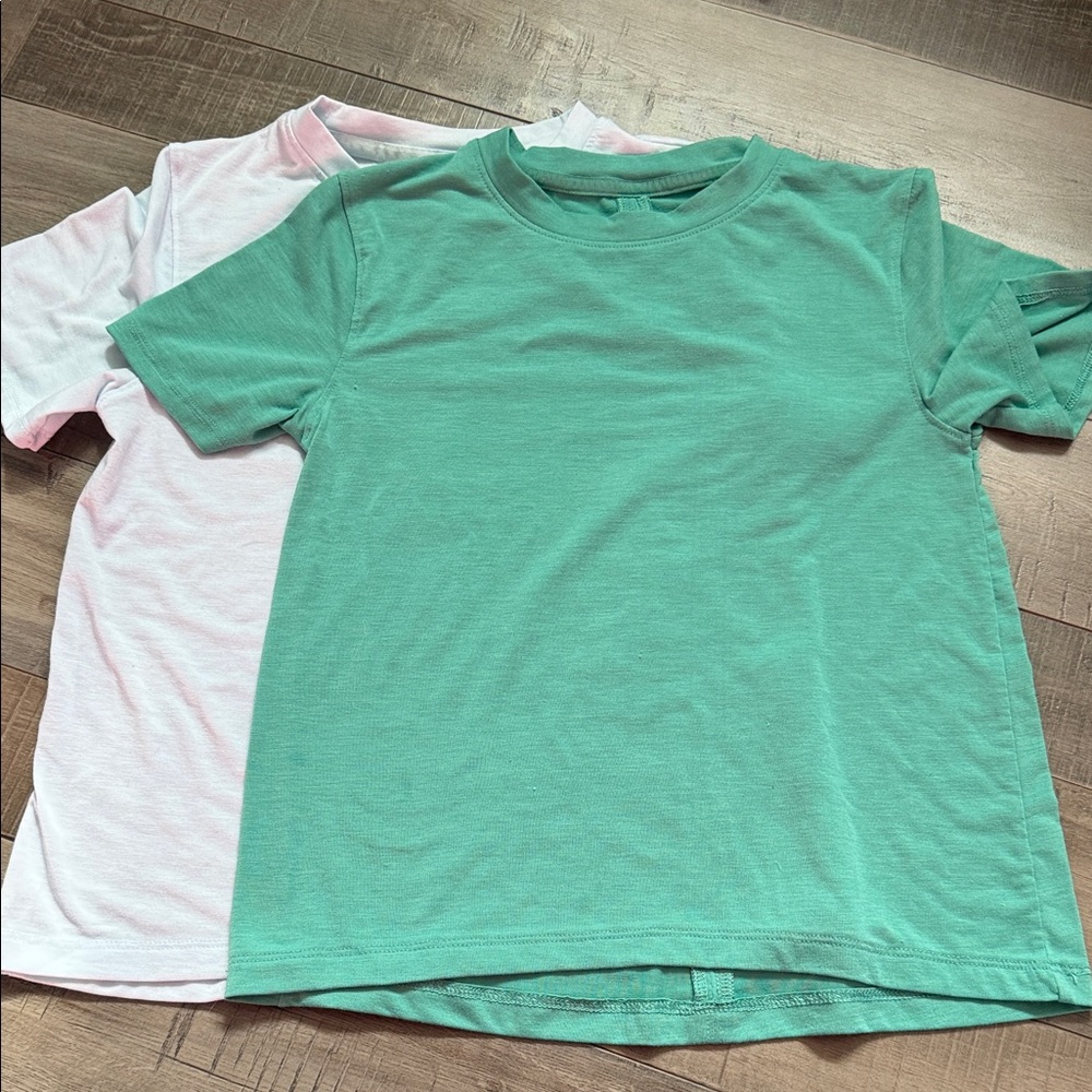 All in Motion Teal and Light Blue Activewear Top